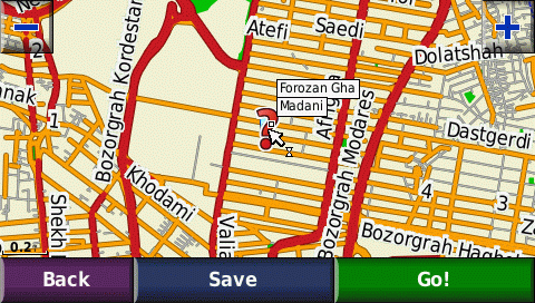 نقشه GPS دستی و خودرویی گارمین Iran routable map ver 2.5.430449